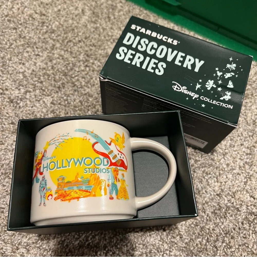 🆕 Disney Parks x Starbucks | Discovery Series 14oz Mug, Hollywood Studios